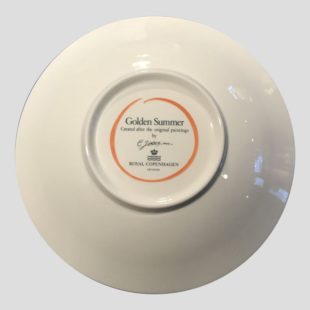 Golden Sommer plates