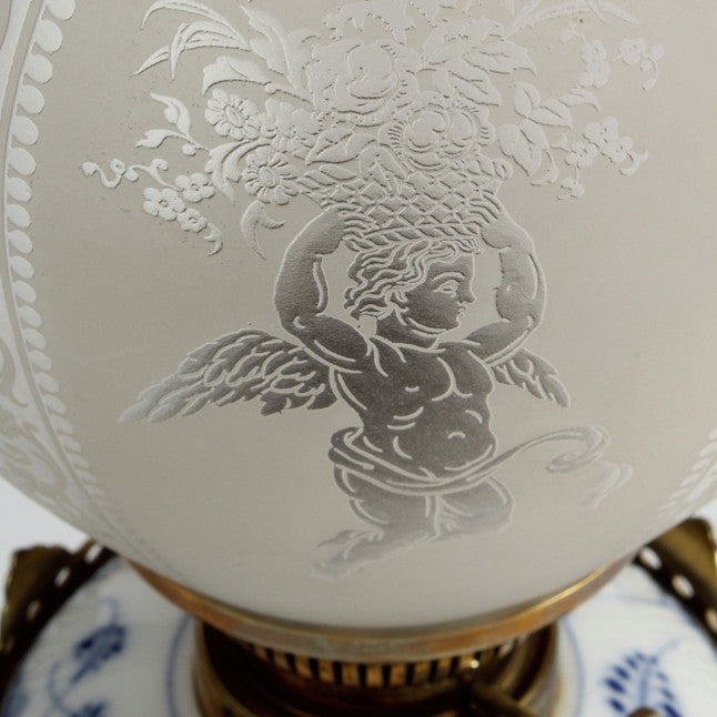 Large oil lamp